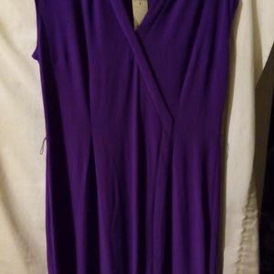 NWT! DANA BUCHMAN PURPLE DRESS!